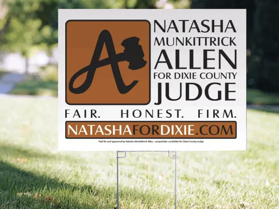 NATASHA MUNKITTRICK ALLEN OF DIXIE COUNTY JUDGE